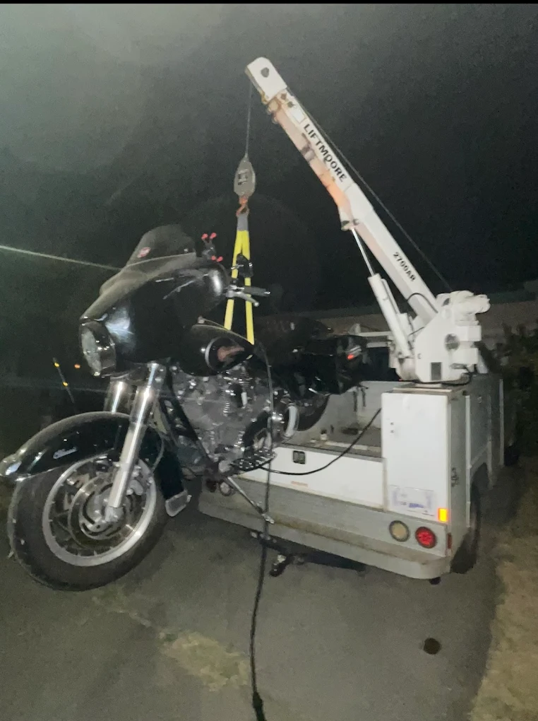 Motorcycle & equipment moves